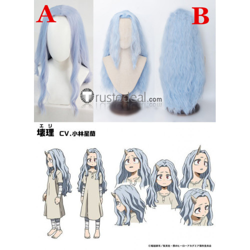 Boku no Hero Academia My Hero Academia Eri Blue Cosplay Wigs