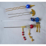 Final Fantasy 10 Lulu Cosplay Headdress Hairpins Set