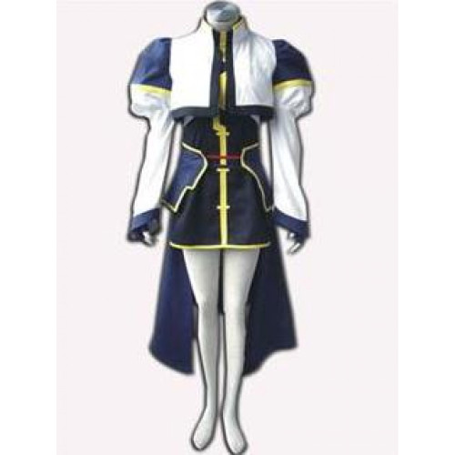 Mahou Shoujo Magical Girl Lyrical Nanoha Hayate Yagami Cosplay Costume(YC80)