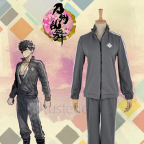 Touken Ranbu Doudanuki Masakuni Grey Sports Uniform Cosplay Costume