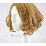 Persona 5 Haru Okumura Orange Brown Cosplay Wigs Two Versions