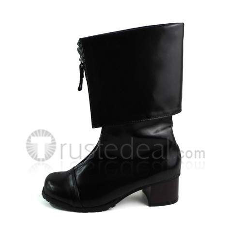 Gothic Steins Gate Makise Kurisu Cosplay Shoes Boots