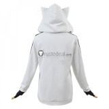 Kemono Jihen Monster Incidents Kon White Hoodie Cosplay Costume
