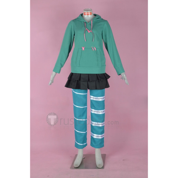 Wreck It Ralph Princess Vanellope Cosplay Costume1