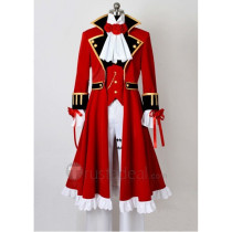 Pandora Hearts Oz Vessalius Red Cosplay Costume