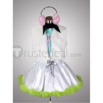 Vocaloid Gumi Luka Megurine Happy Synthesizer Cosplay Costumes
