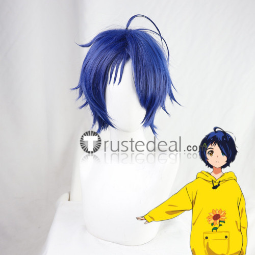 Wonder Egg Priority Ai Ohto Rika Kawai Sawaki Momoe Neiru Aonuma Blue Red Brown Cosplay Wigs