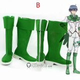 Binan Koukou Chikyuu Bouei Bu Love Battle Lover Epinard Atsushi Kinugawa Green Cosplay Boots Shoes