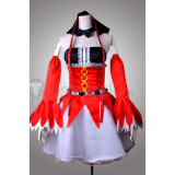 Vocaloid Miku Red Dress Cosplay Costume