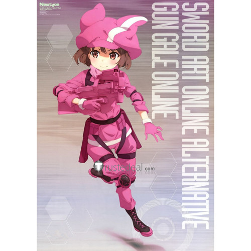 Sword Art Online GGO Alternative Kohiruimaki Karen LLENN Cosplay Shoes Boots