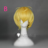 Binan Koukou Chikyuu Bouei Bu Love Yumoto Hakone Blonde And Gradient Cosplay Wig