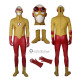Red Yellow Jumpsuit Cosplay Costume
