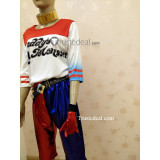 Suicide Squad Harley Quinn Genderbend Male Cosplay Costume