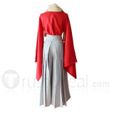 Gintama Movie Be Forever Yorozuya Sougo Okita Red Kimono Cosplay Costume