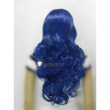Corpse Bride Emily Curly Blue Halloween Cosplay Wig