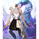 League of Legends LOL K/DA EP ALL OUT Akali KaiSa Ahri Evelynn Seraphine Cosplay Costumes