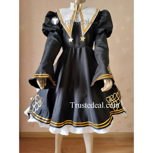 Cardcaptor Sakura Kinomoto Sakura Black Angel Lolita Dress Cosplay Costume