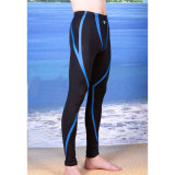Free! Iwatobi Swim Club Ryugazaki Rei Blue Long Swim Trunk Cosplay Costume