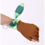 Pokemon Gijinka Leafeon Green Cosplay Costume