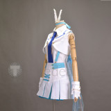 Love Live Wonderful Rush Eli Ayase White Dance Dress Cosplay Costume