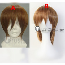 YuGiOh Seto Kaiba Brown Cosplay Wig
