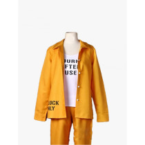 Suicide Squad Harley Quinn Prison Cosplay Costume