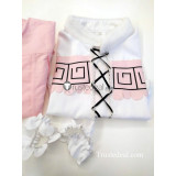 Miss Kobayashis Dragon Maid Kanna Kamui Pink Cosplay Costume Version2