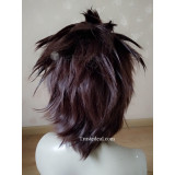 Kingdom Hearts Birth by Sleep Terra Brown Styled Cosplay Wig