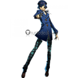 Shin Megami Tensei Persona Shirogane Naoto Blue Cosplay Costume