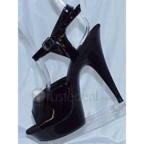 PU Leather Upper High Heel Open-toes Platform Sexy Sandals(99-17)