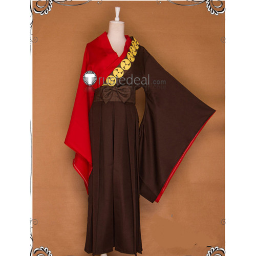 Kamisama Hajimemashita Kamisama Kiss ED Tomoe Red Kimono Yukata Cosplay Costume