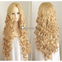 Bleach Visored Rojuro Otoribashi Rose Long Curly Blonde Cosplay Wig