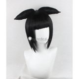 Street Fighter VI 6 Juri Han Black Pink Styled Cosplay Wig