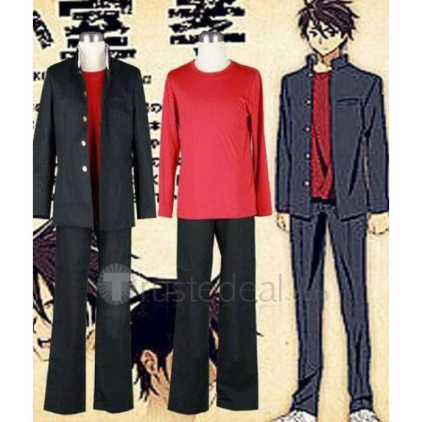 Highschool Of The Dead  Komuro Takashi Boys School Uniform Cosplay Costume