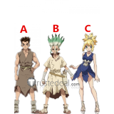 Dr. Stone Senku Ishigami Kohaku Chrome Taiju Oki Cosplay Wigs