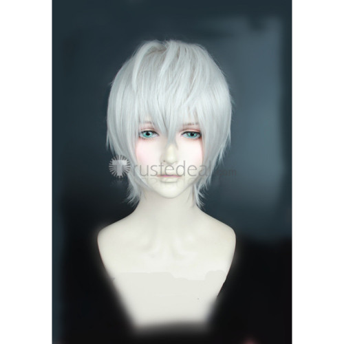 Bleach 3rd Division Ichimaru Gin Silver Cosplay Wig