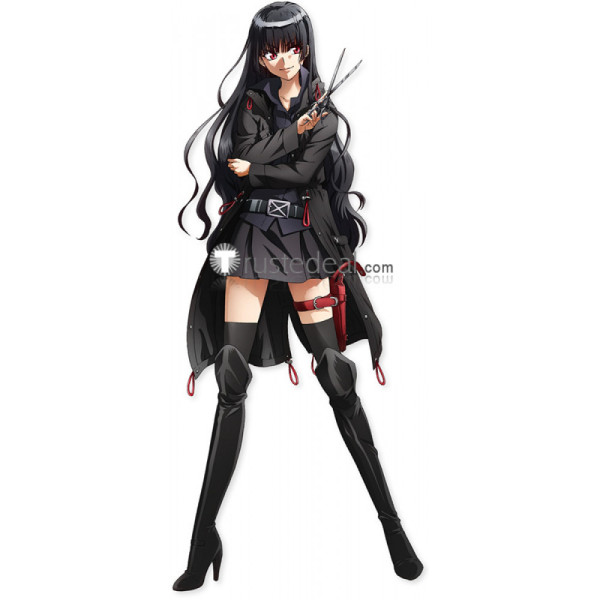 Inu to Hasami wa Tsukaiyou Natsuno Kirihime Brown Cosplay Shoes Boots