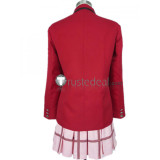 Ikkitousen Battle Vixens Ryofu Housen Red Uniform Cosplay Costume