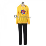 SK8 the Infinity SK∞ Reki Kyan Langa Hasegawa Black Coat Yellow Hoodie Blue Cosplay Costumes