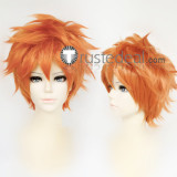 Haikyuu Karasuno High School Shoyo Hinata Natsu Orange Cosplay Wig