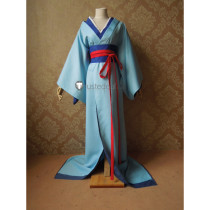 Hell Girl Jigoku Shoujo Girl from Hell Hone Onna Blue Kimono Cosplay Costume 1