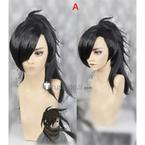 Dororo Hyakkimaru Ronin Black Ponytail Cosplay Wigs
