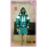 Boku no Hero Academia Izuku Midoriya Ochaco Uraraka Denki Kaminari Green Pink Matryoshka Hoodie Cosplay Costume