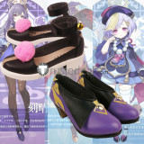 Genshin Impact Qiqi Keqing Paimon Klee Noelle Cosplay Shoes Boots