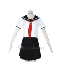 School Sailor Summer White Cosplay Costume