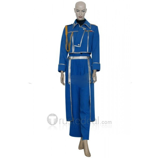 Full Metal Alchemist Riza Hawkeye Military Cosplay Costume