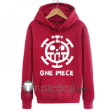One Piece Trafalgar Law Velvet Cosplay Hoodies 6 colors