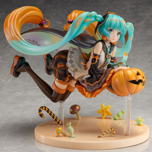 Vocaloid Trick or Miku Halloween Long Blue Cosplay Wig