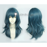Fire Emblem Three Houses Female Male Byleth Blueish Green Cosplay Wigs