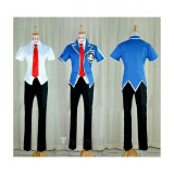 Yu Gi Oh 5Ds Leo Luna Blue White Cosplay Costumes
